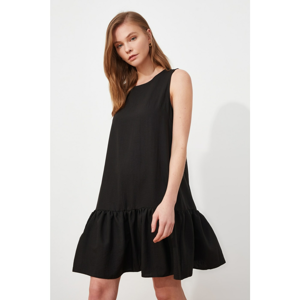 Trendyol Black Ruffle Dress