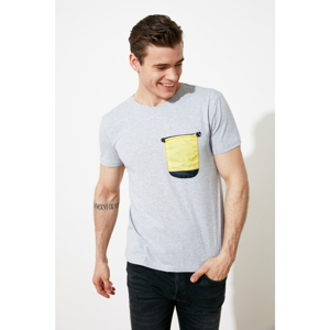 Trendyol Gray Men's T-Shirt