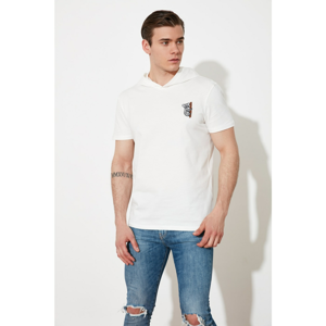 Trendyol White Men's T-Shirt