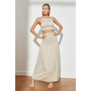 Trendyol Stone Giped Skirt