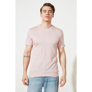 Trendyol Dusty Rose Men's Regular Fit Short Sleeve T-Shirt