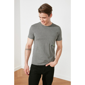 Trendyol Anthracite Men's T-Shirt