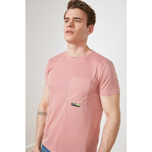 Trendyol Dried Rose Men's T-Shirt
