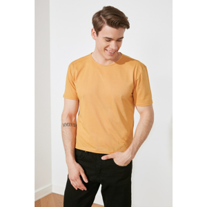 Trendyol Mustard Men's T-Shirt