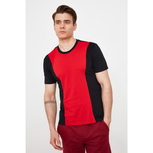 Trendyol Black Men's Regular Fit Crew Neck Short Sleeve T-Shirt