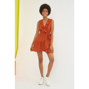 Trendyol Dress - Orange - Skater