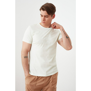 Trendyol Mint Men's Slim Fit Crew Neck Short Sleeve T-Shirt
