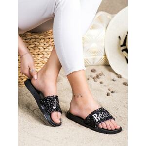 SHELOVET FLIP-FLOPS WITH BEAUTIFUL CRYSTALS