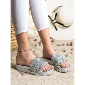 SEASTAR FLIP-FLOPS WITH FASHION CRYSTALS