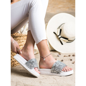 SEASTAR FLIP-FLOPS WITH FASHION CRYSTALS