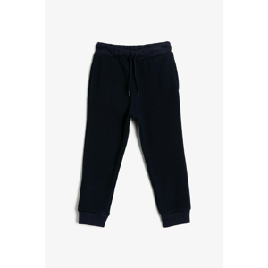 Koton Navy Blue Boy Trousers With Waist Bag