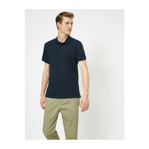 Koton Polo T-shirt - Navy blue - Regular fit