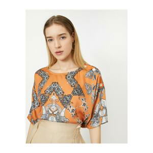 Koton Blouse - Orange - Fitted