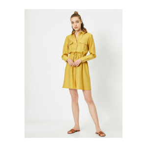 Koton Women Mustard Dress