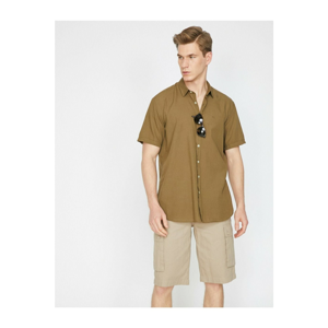 Koton Shirt - Green - Regular