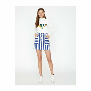 Koton Striped Skirt