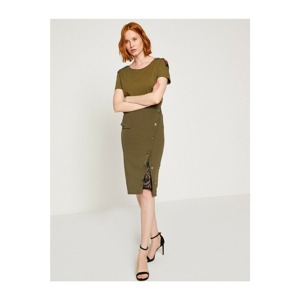 Koton Skirt - Khaki - Midi