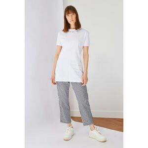 Trendyol Black Checkered Trousers