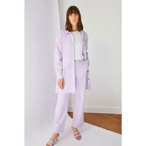 Trendyol Lila Jacket Trousers Woven Bottom-Top Team