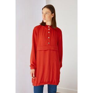 Trendyol Tile Front Detailed Tunic