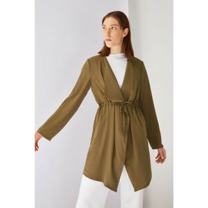 Trendyol Khaki Shawl Collar Jacket