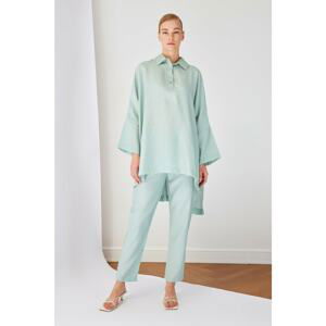 Trendyol Green Shirt Tunic Top-Bottom Team