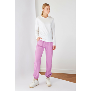 Trendyol Purple Jogger Knitted Sweatpants