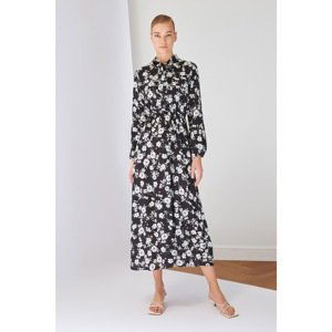 Trendyol Black Print Detailed Dress