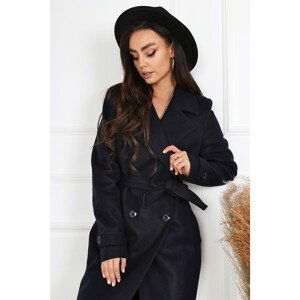 Merce Woman's Coat Kate Navy Blue