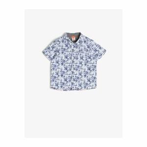 Koton Shirt - Navy blue - Regular fit