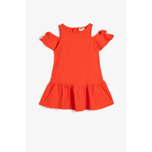 Koton Orange Girl Dress