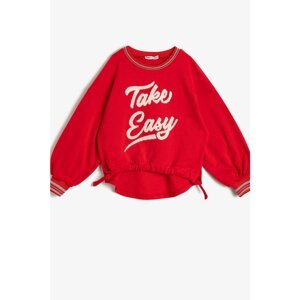 Koton Red Girl Sweatshirt