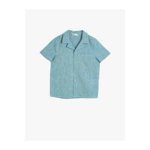 Koton Boy's Pocket Detailed Shirt