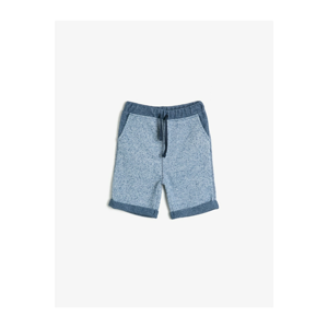 Koton Boys Navy Blue Shorts