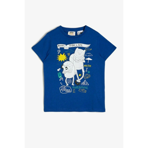 Koton Sax Blue Boy T-shirt