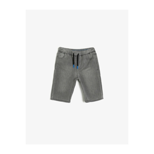 Koton Shorts - Gray - Normal Waist