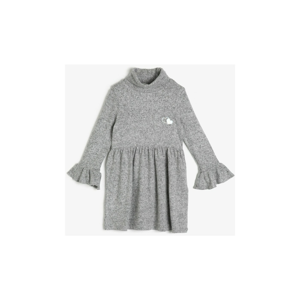 Koton Gray Kids Printed Dress