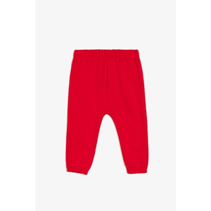 Koton Baby Boy Girl Claret Red Sweatpants