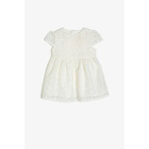 Koton Ecru Baby Girl Dress