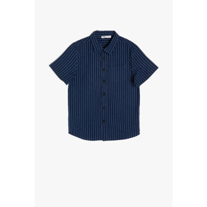 Koton Navy Blue Boy Shirt