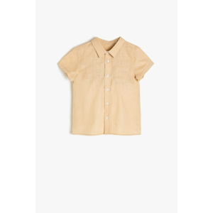 Koton Ecru Baby Boy Shirt