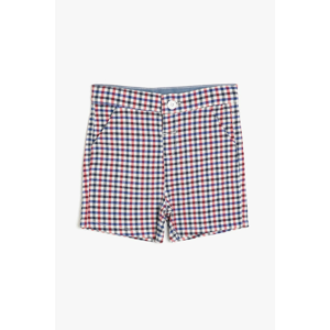 Koton Shorts - Navy blue - Normal Waist