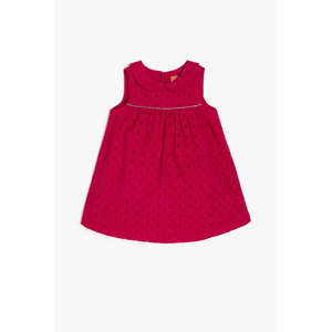Koton Baby Girl Fuchsia Dress