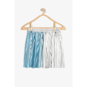 Koton Blue Girl Pleated Skirt