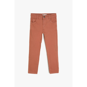 Koton Pink Boy Pocket Detailed Trousers