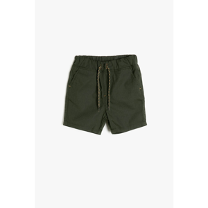 Koton Green Baby Boy Pocket Detail Shorts