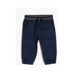 Koton Navy Blue Baby Boy Trousers