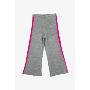 Koton Kids Gray Pink Striped Trousers