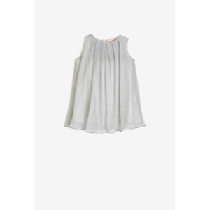 Koton Gray Baby Girl Crew Neck Dress