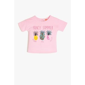 Koton Pink Baby Girl T-Shirt
